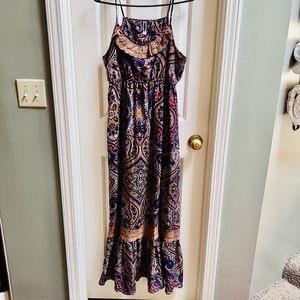 Summer long sleeveless dress